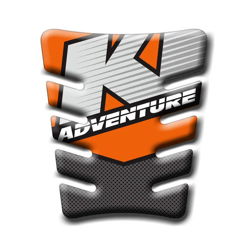 First style Для KTM 1290 390 SUPERDUKE ADVENTURE 3D Tank Pad Fish Bone Защитная Наклейка на заднюю крышку бака колеса газа наполнитель - Цвет: First style
