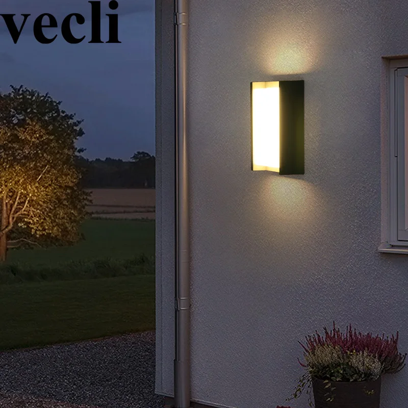 Creative Aluminium Art Wall Sconces Modern Led Outdoor Wall Sconces Modern Led Outdoor