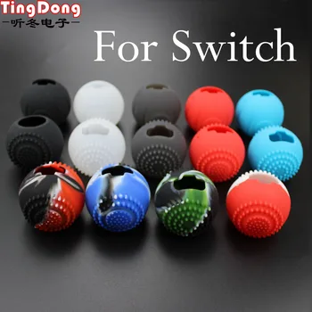 

TingDong Anti-slip Silicone Case for Nintend Switch NS Poke Ball Plus Controller Pokeball Protective Skin Cover Accessories