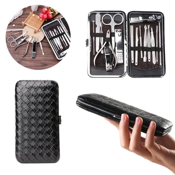 

16Pcs Men Women Nail Care Personal Manicure & Pedicure Set Travel Grooming Kit