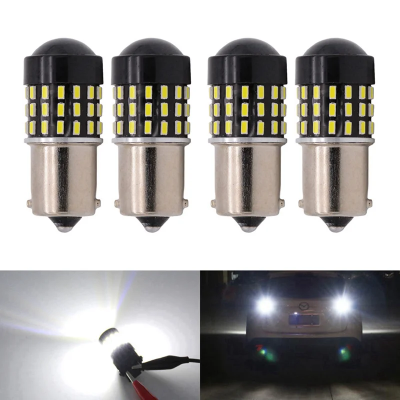Катур 4x1156 P21W BA15S супер яркие светодиодные лампы используемые для указателя