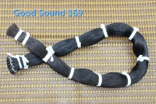 

500g black Horse Tail Hair Bow Parts Violin Bow Mongolian Stallions Horse