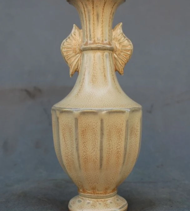 

Antiques ChinA Chinese Old porcelain Glaze Carved zun Bottle jar pot Flower Vase