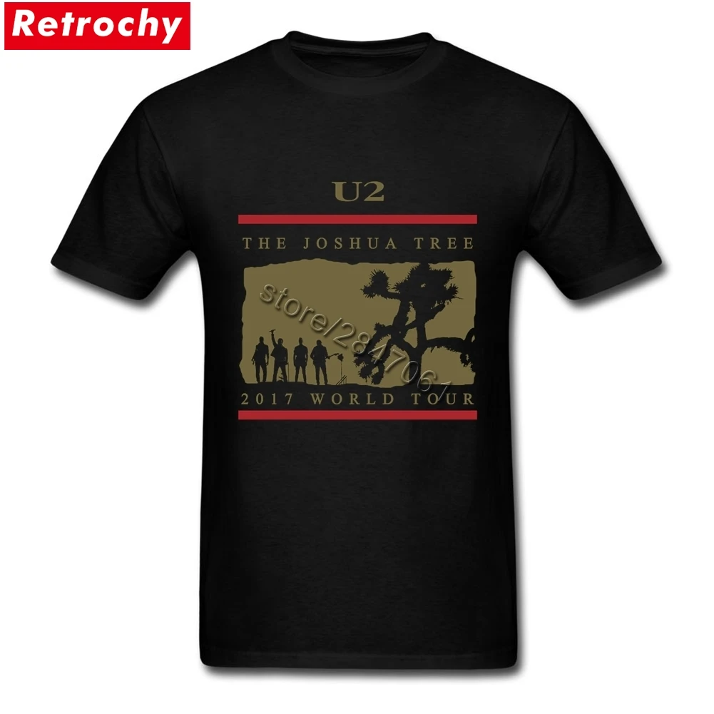 Для Мужчин's последняя модель! Оригинал! U2 футболка мужчин 2021 World Tour Джошуа