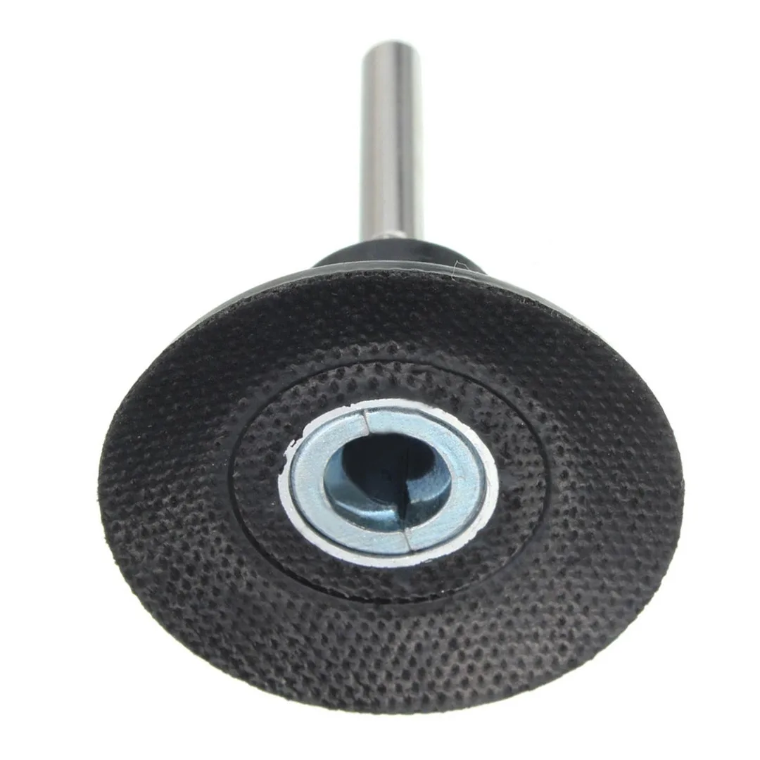 2inch Backing Pad 1/4" 6mm Shank M6 Screw Hole Mayitr Lock Rotary Sanding Disc Holder for Roloc Polishing Abrasive Discs