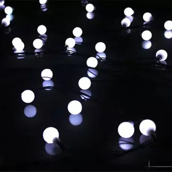 Outdoor verlichting 5 M 20 leds 4 cm big size Bal LED string Licht Kerst kerstverlichting Nieuwjaar wedding tuin garland lamp