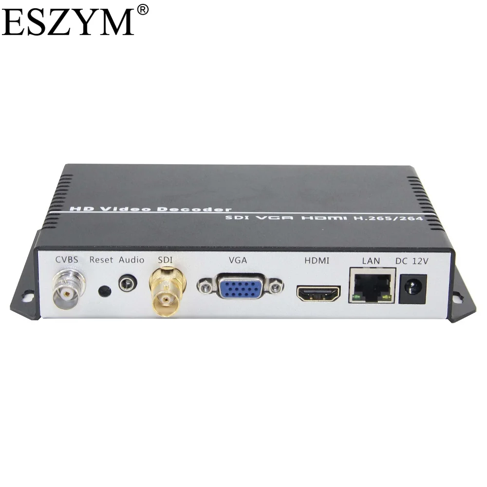 

ESZYM H.265/H.264 SDI Video Decoder for Network Streaming Decode like RTMP/RTSP/UDP/HTTP