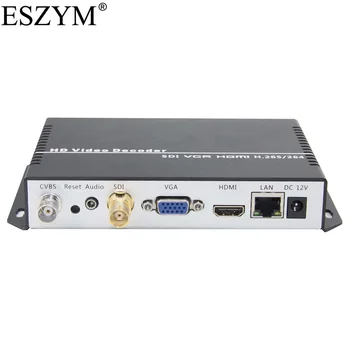 

ESZYM H.265/H.264 SDI Video Decoder for Network Streaming Decode like RTMP/RTSP/UDP/HTTP
