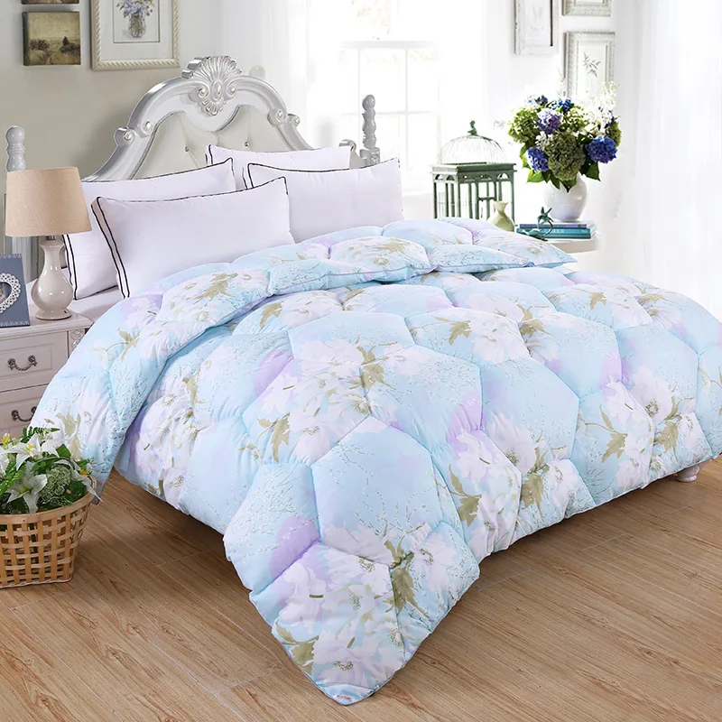 Sanding Comforter Inner for Autumn Winter Micro Feather Fabric Filling