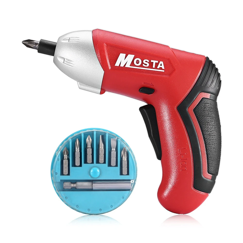 

LT3SU Lithium-ion Battery Rechargeable Electric Screwdriver Hand Drill Electric Screwdriver Set Power Tool With 7Pcs Drill Bit