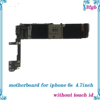

Without touch id Full function Unlocked for iphone 6s 4.7inch motherboard 32gb replacement mainboard with full chips Logic Board