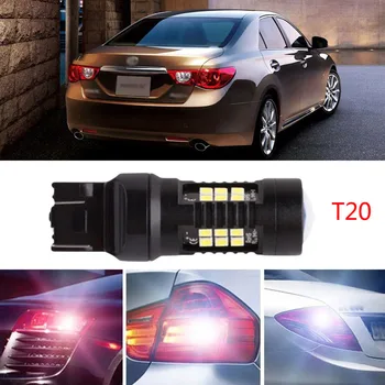 

Ownsun 2Pcs Error Free LED Reversing T20 Back-Up Reverse Light Bulbs Fit For Toyota Reiz