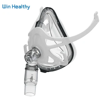 

BMC F1A Full Face Mask 02 With Headgear For APAP Machine Sleep Health Care Size SML Snoring Therapy Interface Hose Carrying Bag
