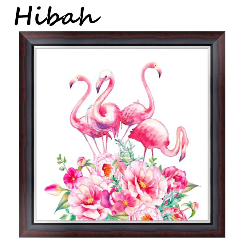 

5D DIY Diamond Embroidery Animal Swan & Peony Diamond Cross Stitch Round Mosaic Decoration