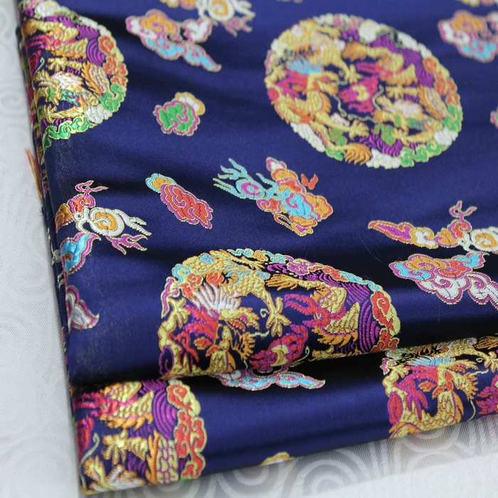 Buy China wind Mongolia robe costume fabric cushion