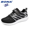 BONA New Arrival Popular Style Children Casual Shoes Mesh Sneakers Boys & Girls Flat Child Running Shoes Light Fast Free Shippin ► Photo 2/6