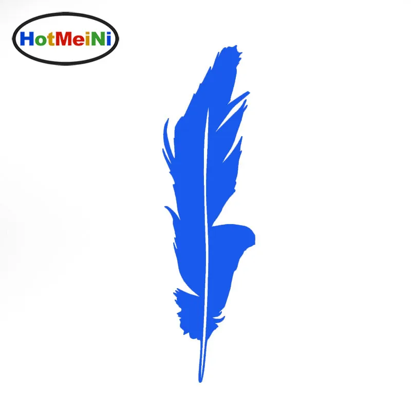 

HotMeiNi Animals Feather Indian Symbol Car Sticker for Motorhome Window Laptop Car Styling Waterproof Vinyl Decal 10 Colors