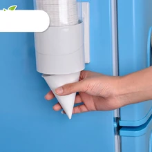 250 шт 3,7 oz Одноразовые конусные стаканчики для воды бумажные воронки стаканчики снежные конусные стаканчики-белые