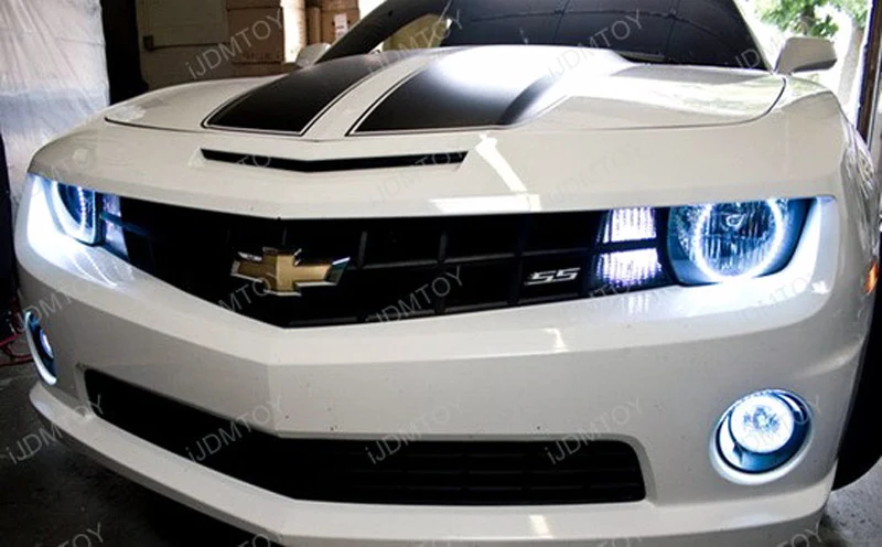 Для Chevrolet Chevy Camaro 2010 2011 2012 2013 фара отличное Ангельские глазки ультра ярких светодиодных Ангельские глазки комплект DRL