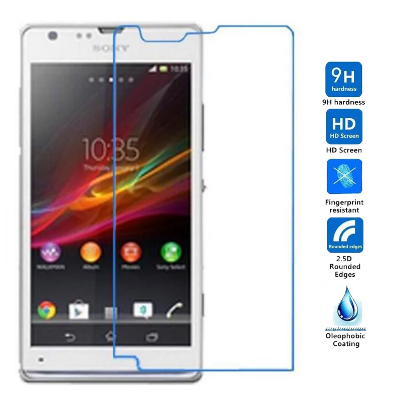 Закаленное стекло для Sony Xperia M35H защита экрана от царапин SP Защитная пленка |