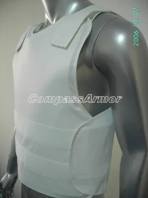 Small Size Black/White color Concealable bulletproof vest