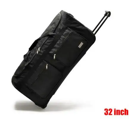 CARRYLOVE 3" 40" дюймов Большая Дорожная сумка с колесиками большой багаж для путешествий багаж на колесиках - Цвет: 32 inch