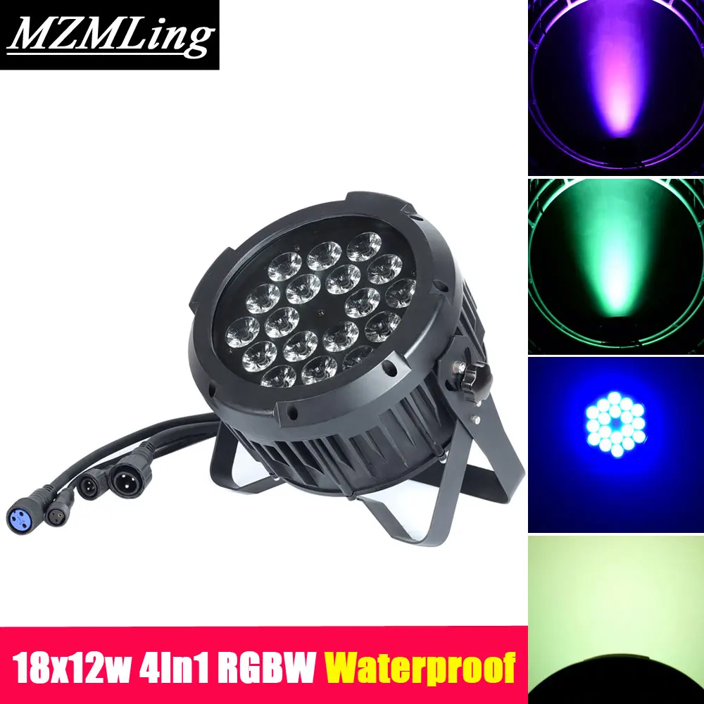 

18x12w 4In1 RGBW Waterproof LED Par Light Professional DJ /Bar /Party /Show /Stage Light LED Stage Machine