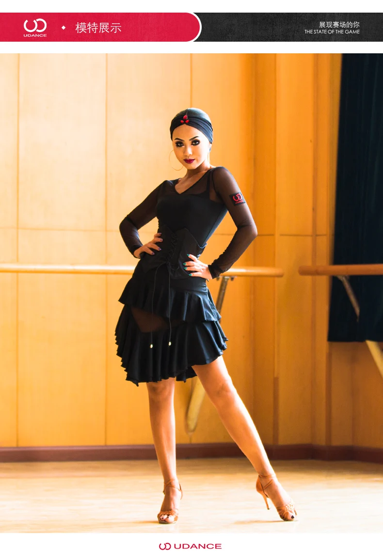 Профессиональный Высокое качество Латинской Танцы костюмы Практика одежда salsa платье женщина Бесплатная доставка