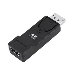 Mini DP Дисплей порты и разъёмы к HDMI кабель конвертер адаптер Ultra HD 4 к x 2 Разрешение 3D Аудио Видео конвертер для портативных ПК ТВ