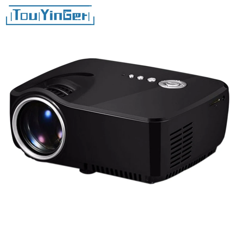 Mini Portable GP70 Projector Support Full HD video Home Theater LED TV Video Game Beamer 1200 Lumens LCD Projector USB HDMI VGA