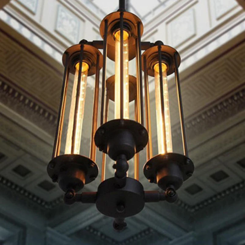 

Modern Black Metal Pendant Lights Retro Bar Pendant Lamps Suspension Loft Pyramid Lamp Metal Hanging Lamp E27 Pendant Lamps E084