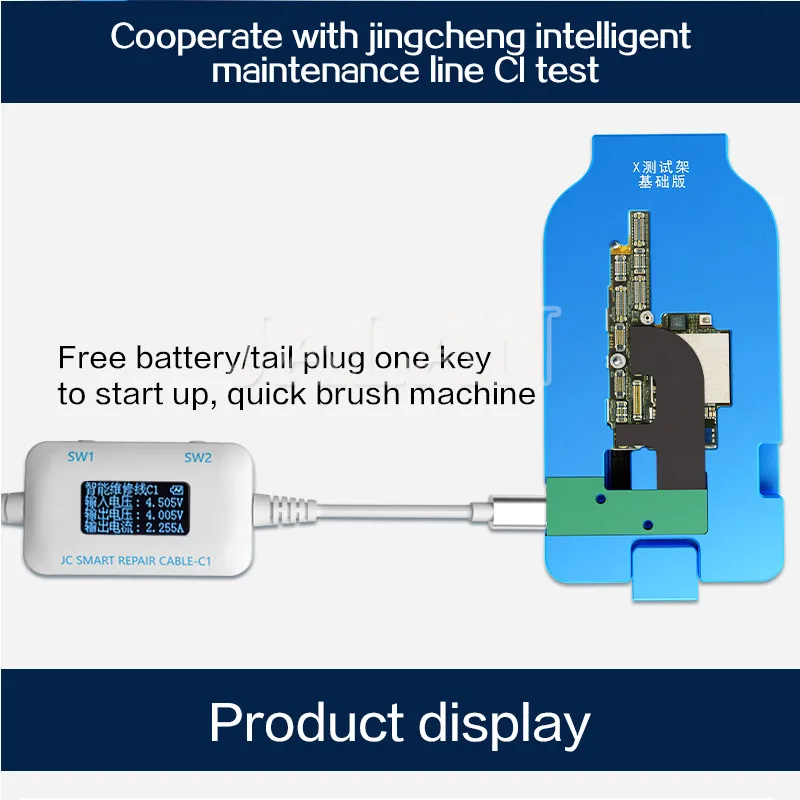 JC TX-BAS/TX-PRO/TXS-BASt материнская плата многослойная испытательная подставка для iphone x xs материнская плата тестовая батарея-бесплатный инструмент для быстрой щетки