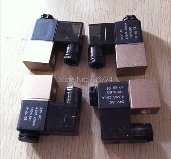 

mini compact solenoid valves (1/8-1/4)" Aluminum body, for air, water, gas