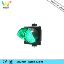Супер яркий 200 мм без оптические линзы зеленый светодиод сигнала светофора
