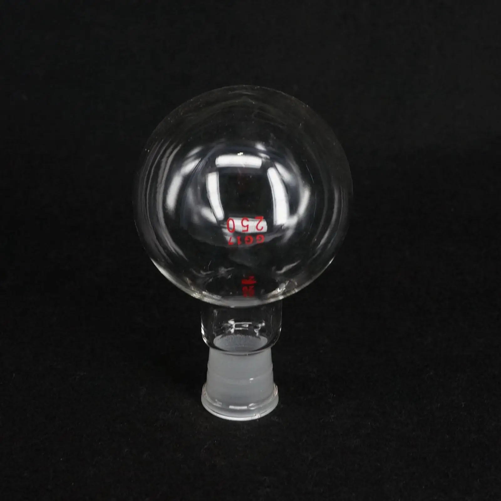 

250ml Quickfit 24/29 Socket Lab Glass Flask Round Bottom Single Short Neck Ware