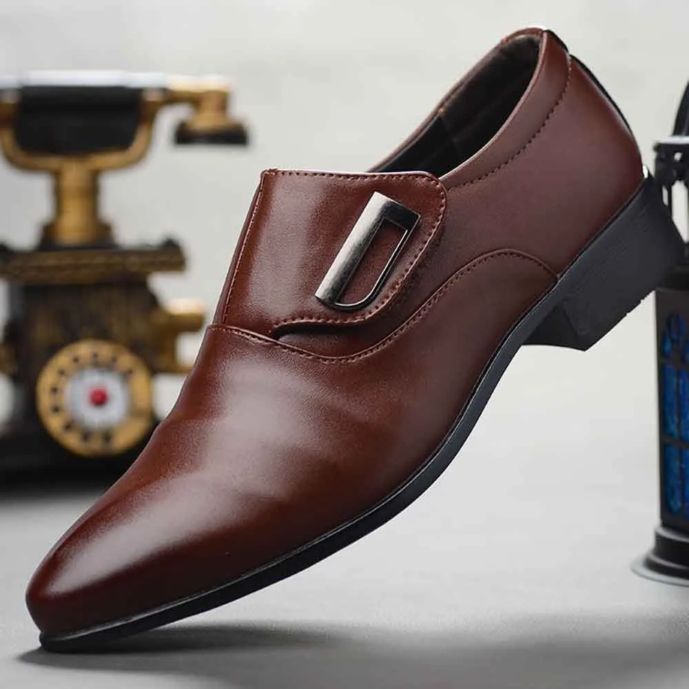La Formelle Robe Hiver Cuir Plat socks En Homme 2018 Italien Chaussures Pu Plus Dec4 47 bw Sculpté Taille Hommes Pour Wingtip Bk Oxford Classique 38 RZIqqw7