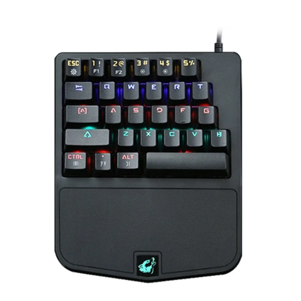 Game Keyboard Gaming 28 Keys gamer Keyboard For PC Laptop USB Wired