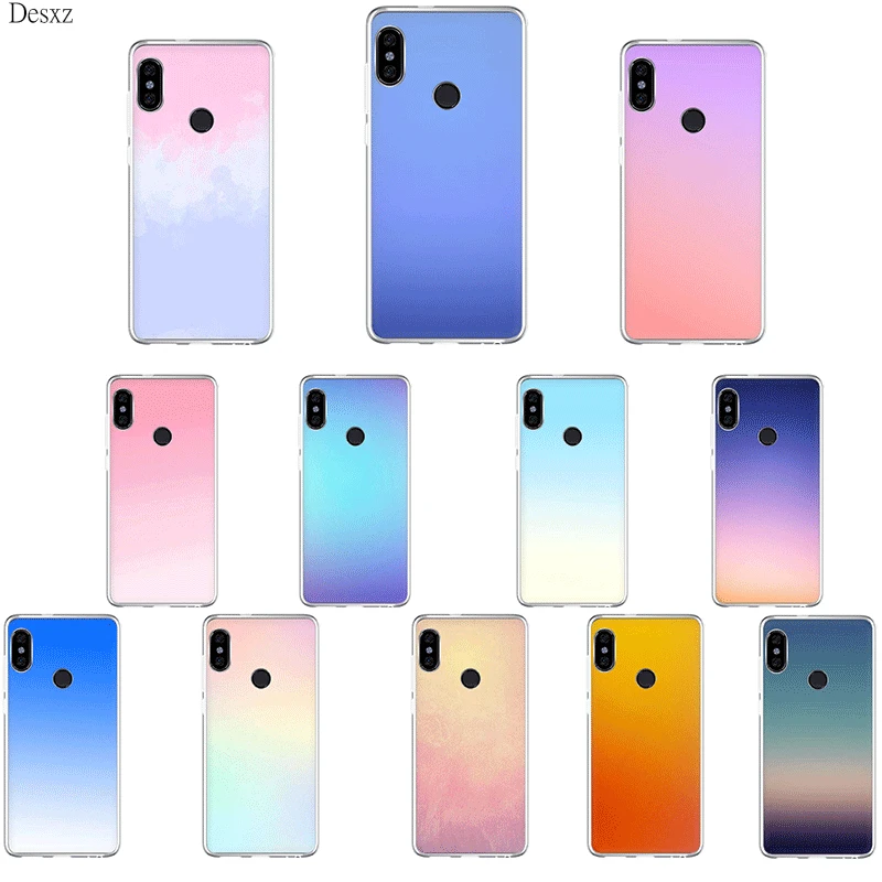 Чехол Desxz Gradient Hone для Redmi 3S 3 Pro 4 Prime 4X 4A 5 5A Plus 6 6A S2|Чехлы-накладки| |