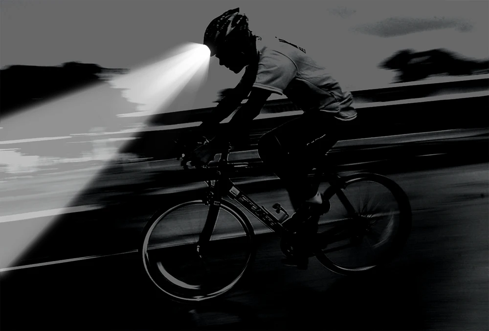 Высокий светильник, водонепроницаемый велосипедный светильник, заряжаемый светодиодный налобный фонарь, индукционный переключатель, головной светильник, 3 режима дисплея для велоспорта, светильник ing