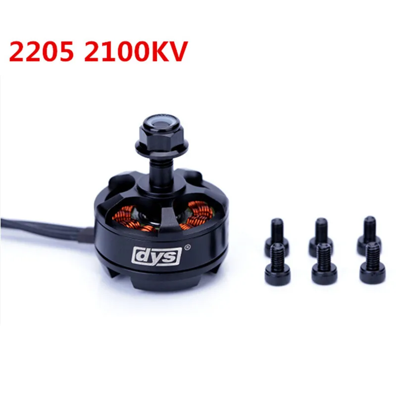 

Best Deal 4 PCS DYS MR2205 2100KV Brushless Motor with M5 Screw Nut for Multicopters
