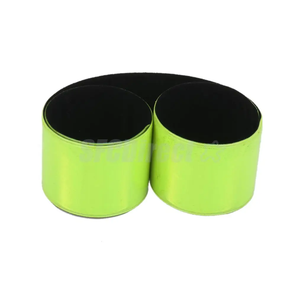 Phenovo Safety  Cycling Reflective Wrist Ankle Straps Arm Band Snap Wrap For Night Outdoor Bike Running /Jogging/Walking/Riding 