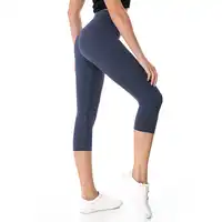 NWT Eshtanga Frau Capris Top Qualität Frauen Yoga Hohe Elastische Taille Solide Dünne Stretch Leggings Größe XXS-XL Freies Verschiffen