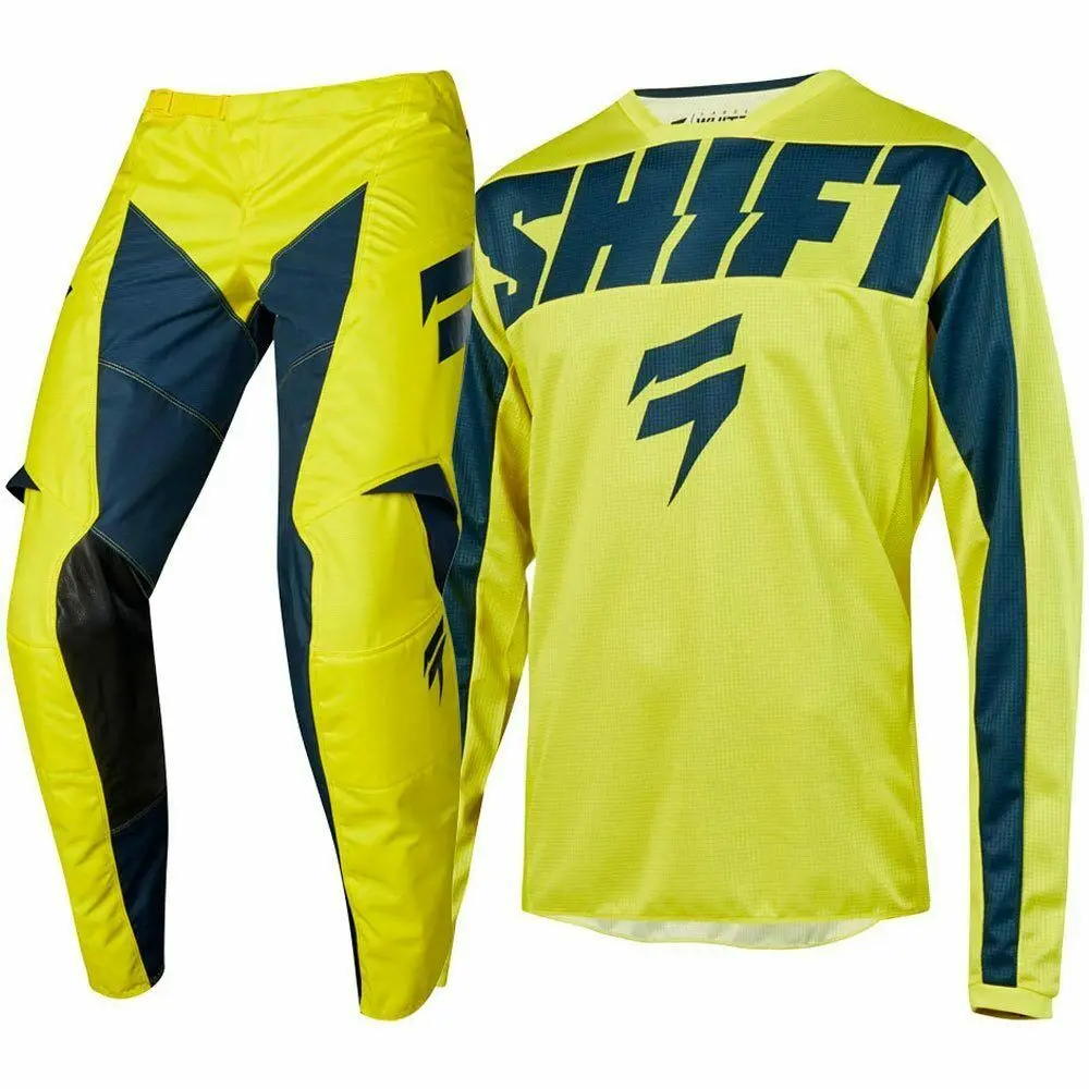 

Moto GP Racing Jersey&Pant MX Motorcycle ATV Bike Motocross Protective Gear Set For Men