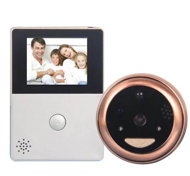 Us 76 99 Video Intercom Wifi 2 8 Hd Screen Monitor Door Viewer Front Door Peephole Camera Wifi Doorbell Home Security In Doorbells From Home