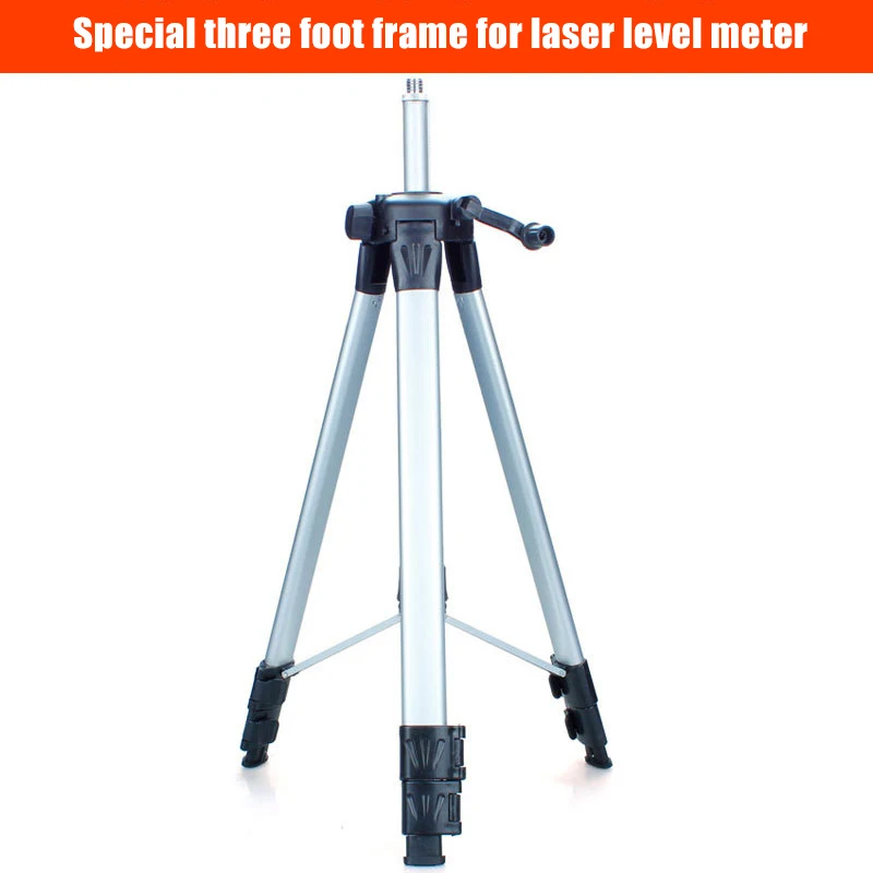 

CDEK T12 Laser Line Tripod 5/8 Inch Connection screw For 2 Lines 5 Lines 12 Lines Red/Green Laser Levels Nivel Laser 1.2m High