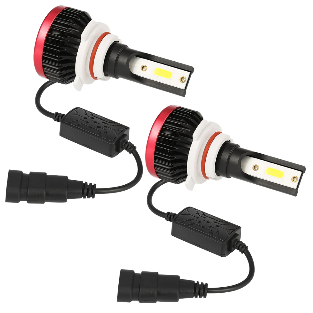 

RETFGTU P6 H4 H7 9005 9006 H11 H1 H3 Car Led Headlight Bulbs 72W 8000LM COB Chips LED Auto Headlamp Bulb Car Light