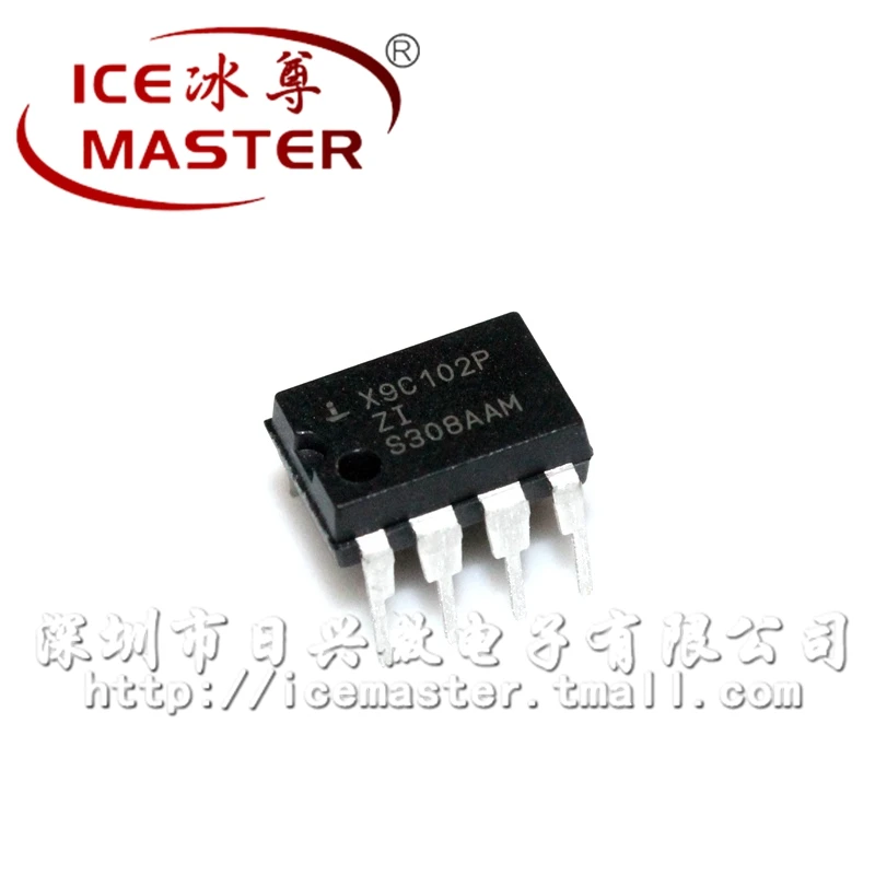 X9C102PIZ X9C102 DIP 8 Digital Potentiometers \"genuine authentic