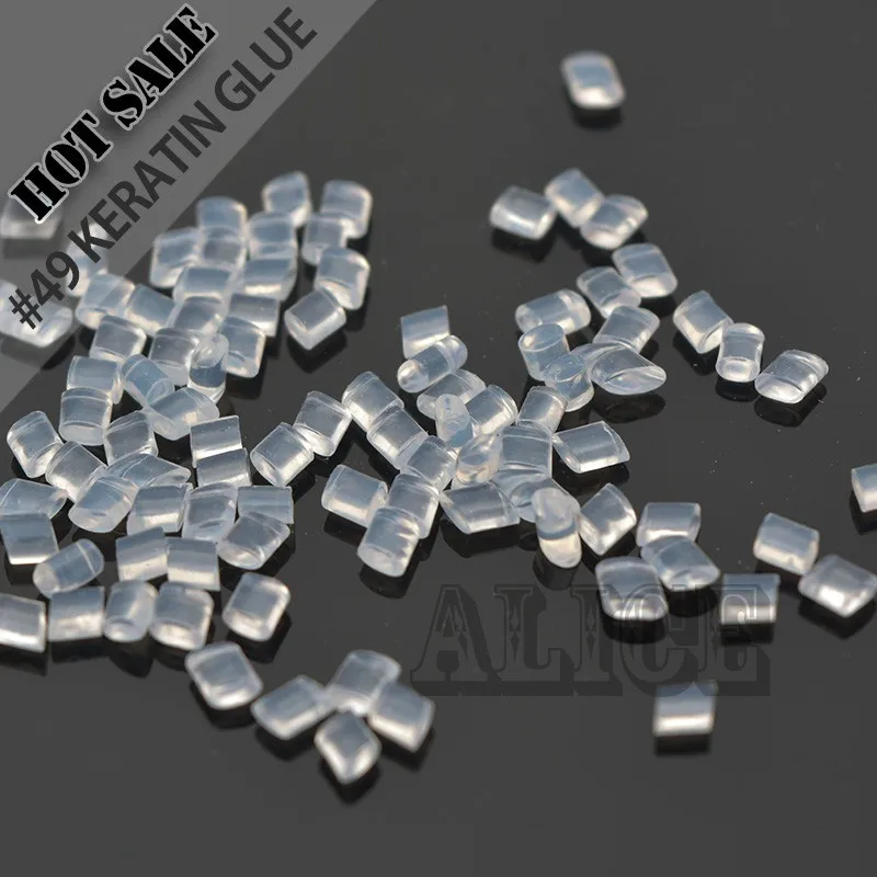 100g Keratin Glue Pellets Italy Keratin Glue Keratin For Hair Extensions keratin glue granule White color for I tip/ U-tip hair