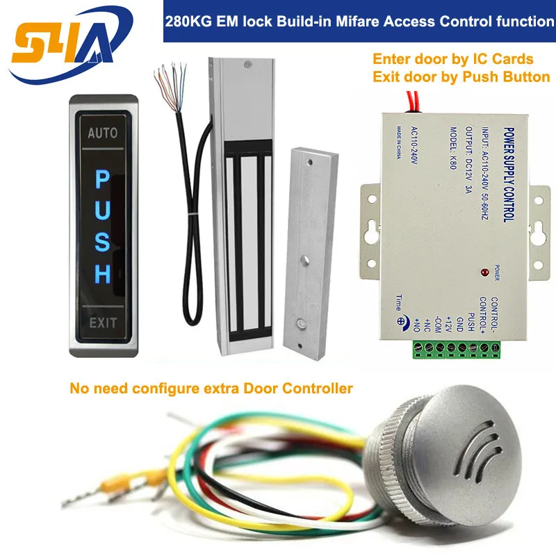 

280KG Maglocks build-in Mifare Access Control Function