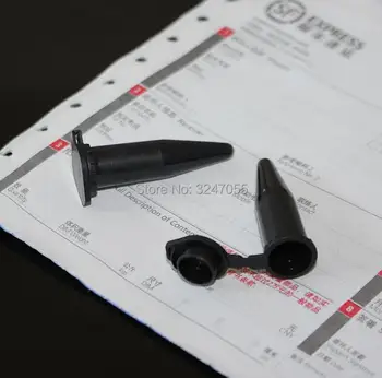 

1.5ML 100/300/500pcs Plastic Black V Bottom Capsule Bottles, Empty Mini Medicini Pills Packing Tube, Portable Tables Container